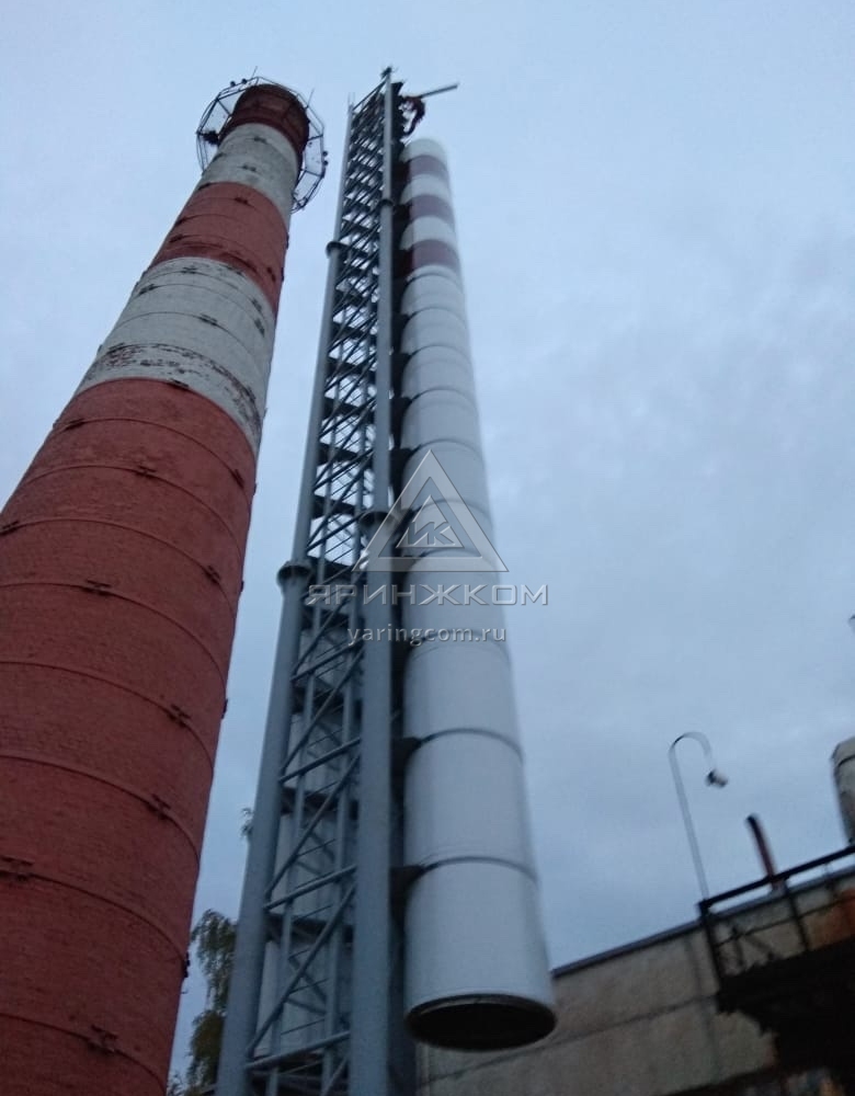 Труба самонесущая ферменного типа