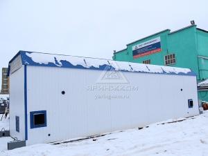 Доставка и монтаж котельных в зимнее время года