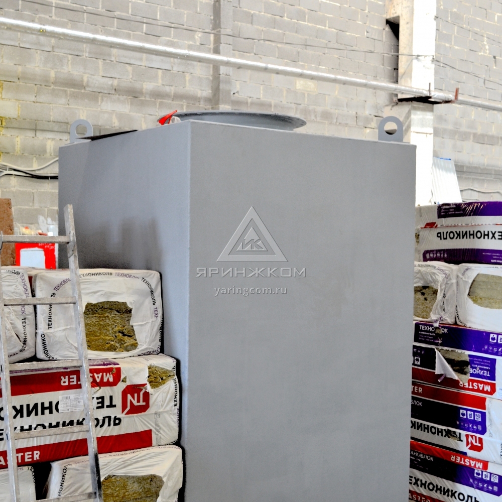 Стальной резервуар для хранения отработанных масел - заказать проект