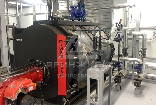 Блочно-модульная котельная установленной теплопроизводительностью 7 МВт