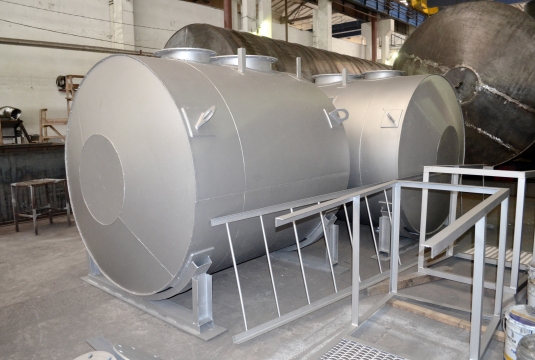 Стальной резервуар для хранения турбинного минерального компрессорного масла