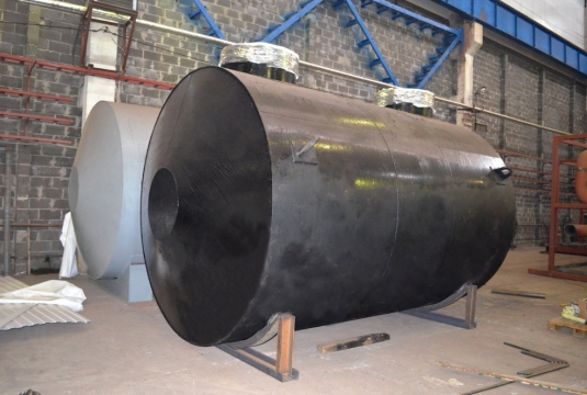 Типовое решение подземного одностенного резервуара РГЦ объемом от 3 до 20 м³