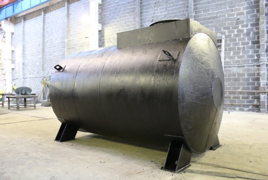 Типовое решение подземного двустенного резервуара РГЦ объемом от 3 до 20 м³