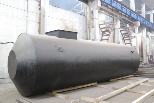Типовое решение подземного двустенного резервуара РГЦ объемом от 60 до 100 м³